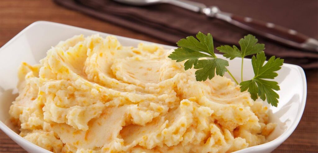 PURÊ DE BATATAS E CENOURA COM SÓDIO REDUZIDO
