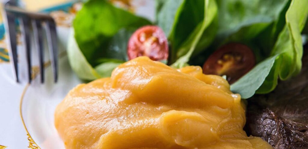 PURÊ DE CARÁ, BATATA E CENOURA