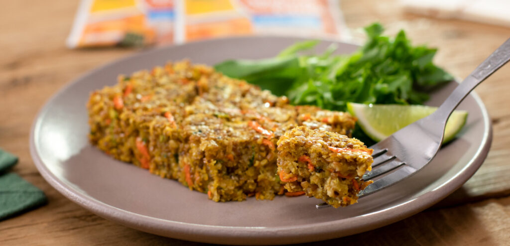 QUIBE DE LEGUMES E AVEIA