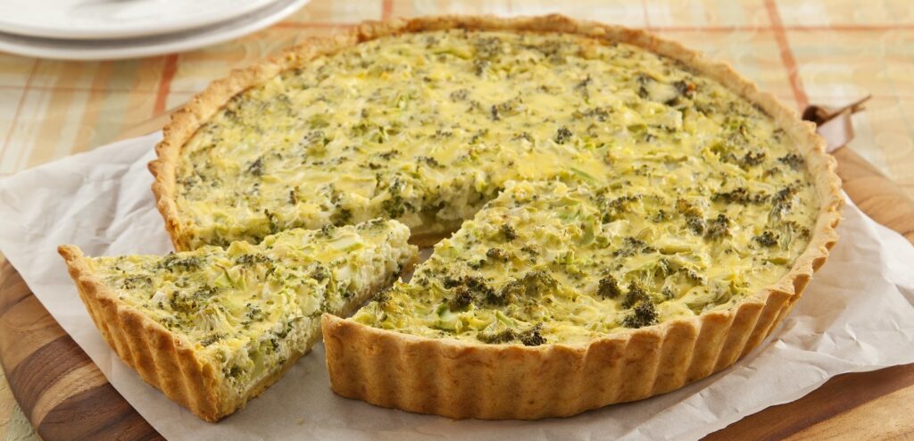 QUICHE DE BRÓCOLIS