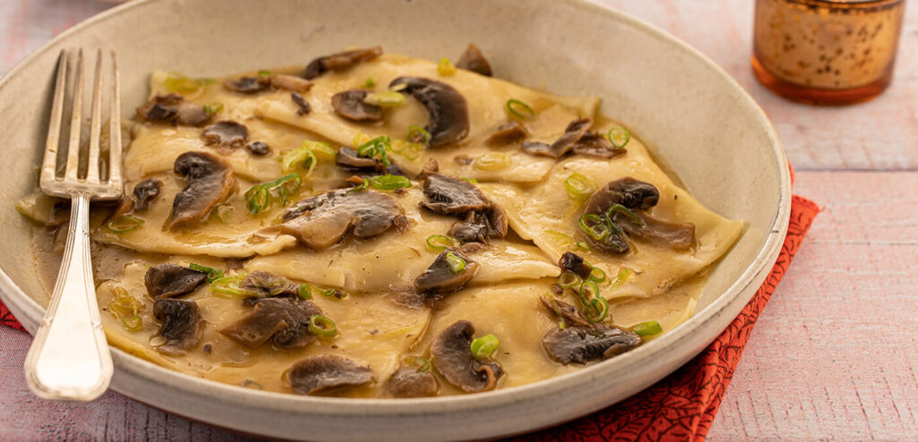 RAVIÓLI PRÁTICO DE MASSA DE PASTEL