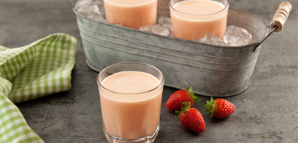 REFRESCO DE LARANJA COM MORANGO