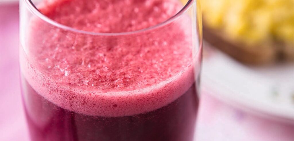 REFRESCO DE LARANJA E BETERRABA