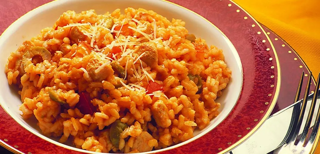 RISOTO DE FRANGO ESPECIAL