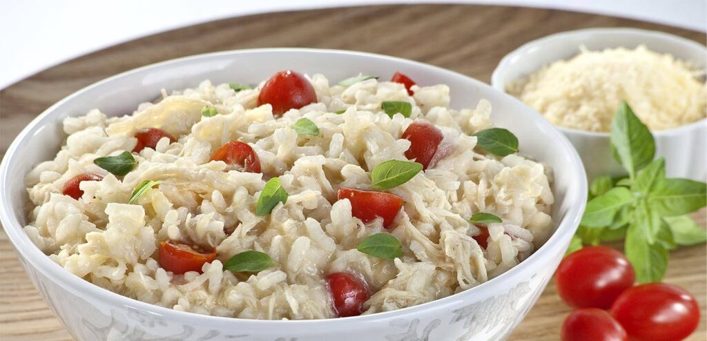 RISOTO NA PANELA DE PRESSÃO
