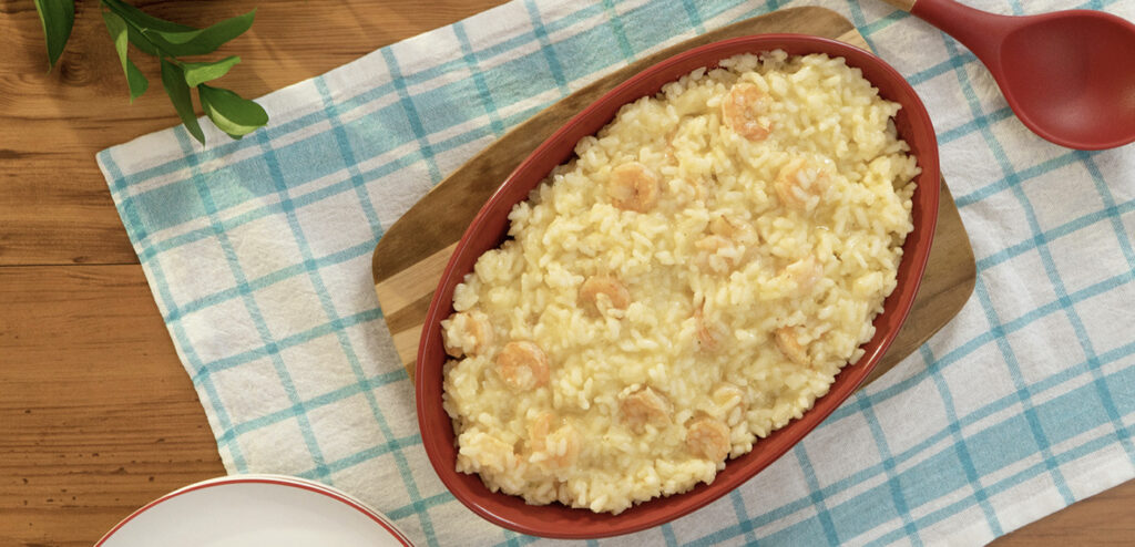 RISOTO DE CAMARÃO SIMPLES