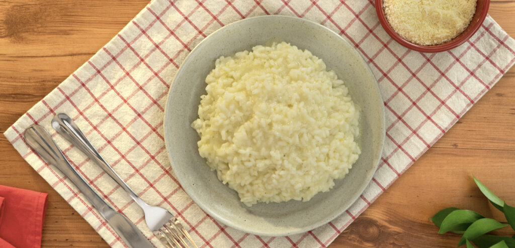 RISOTO DE QUEIJO