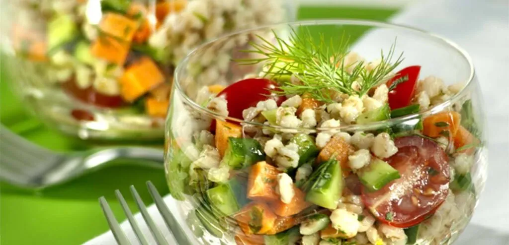Salada de cevadinha