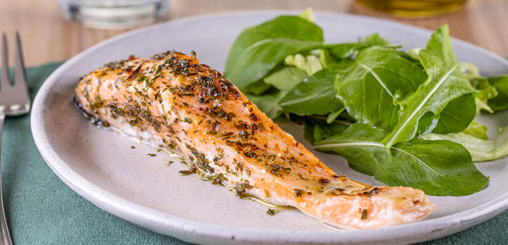 SALMÃO AO FORNO
