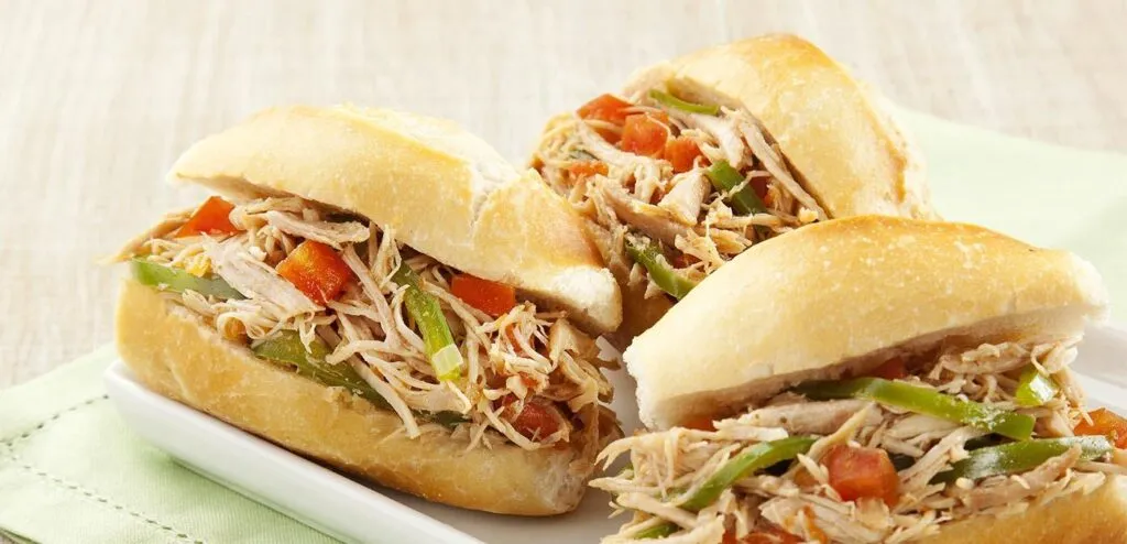 sanduíche de pernil