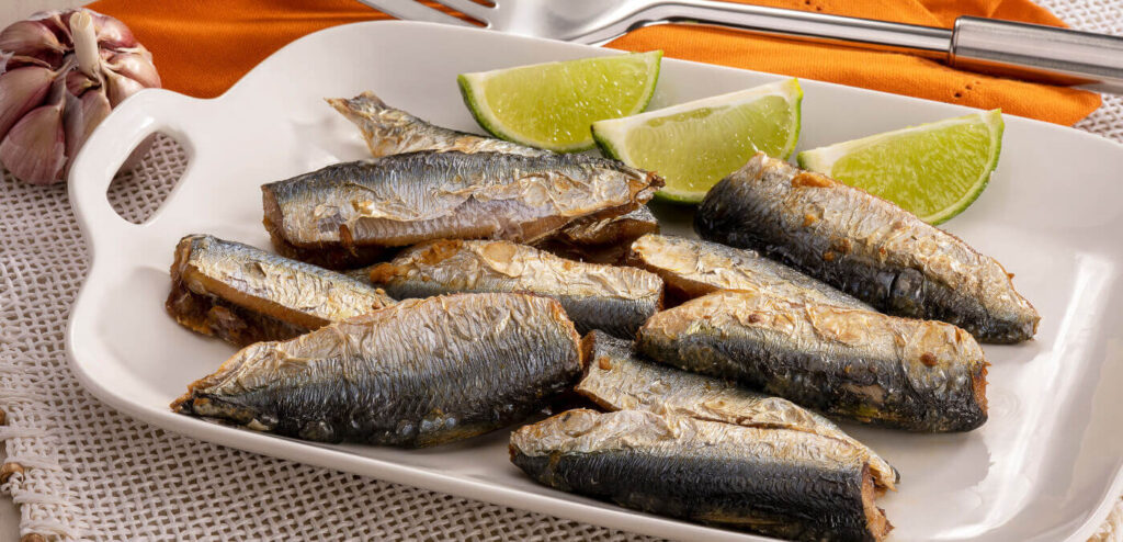 SARDINHA FRITA NA AIR FRYER