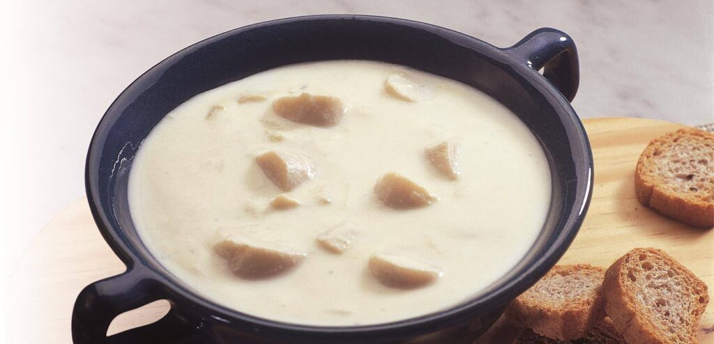 SOPA CREMOSA DE PALMITO