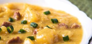 SOPA DE MANDIOCA COM MILHO