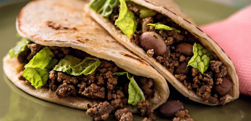 TACOS MEXICANOS COM CHILI