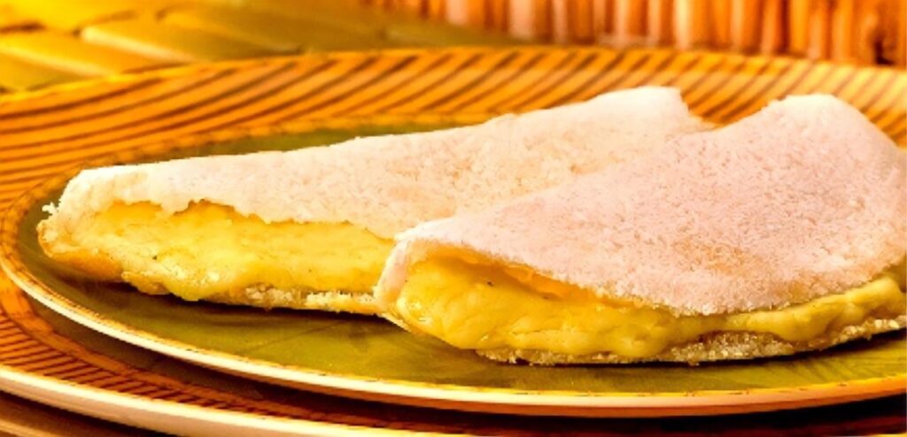 TAPIOCA DE ALECRIM COM QUEIJO