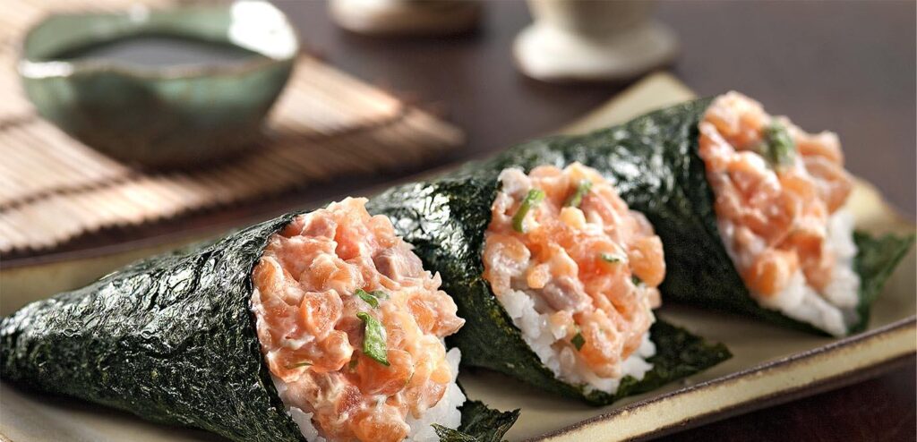 TEMAKI DE SALMÃO