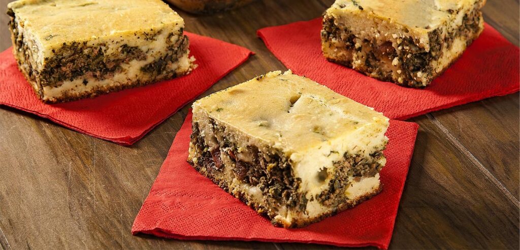 TORTA DE ESPINAFRE COM ATUM