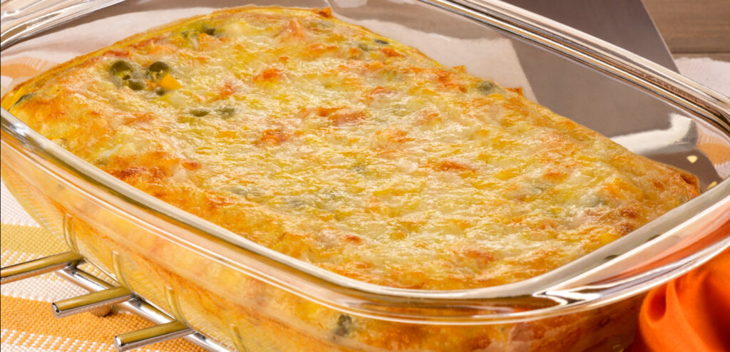 TORTA DE TAPIOCA DE LEGUMES