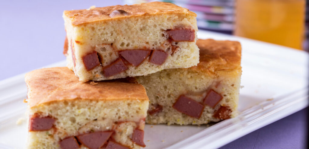 TORTA HOT DOG DE LIQUIDIFICADOR
