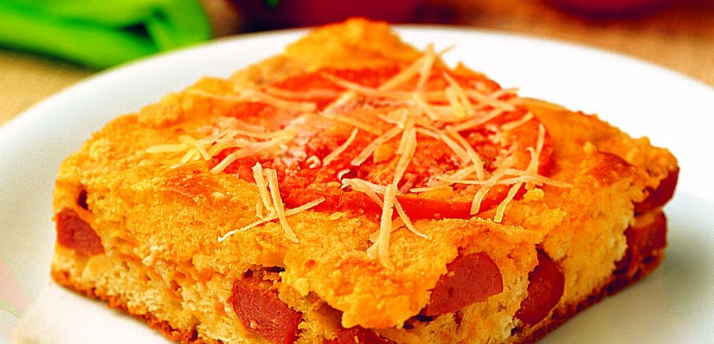 TORTA PRÁTICA DE SALSICHA