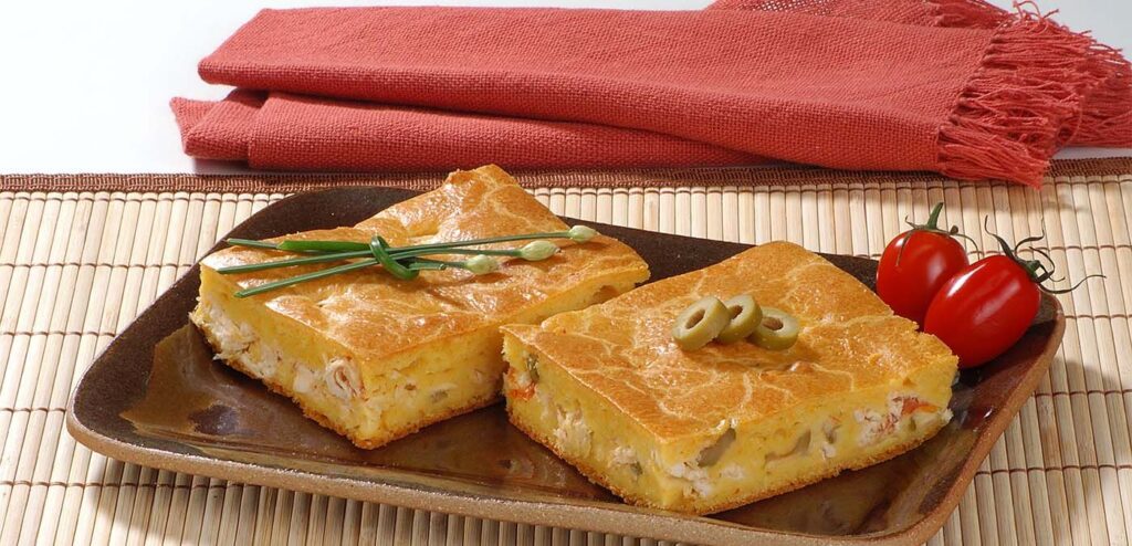 TORTA RÁPIDA DE FRANGO