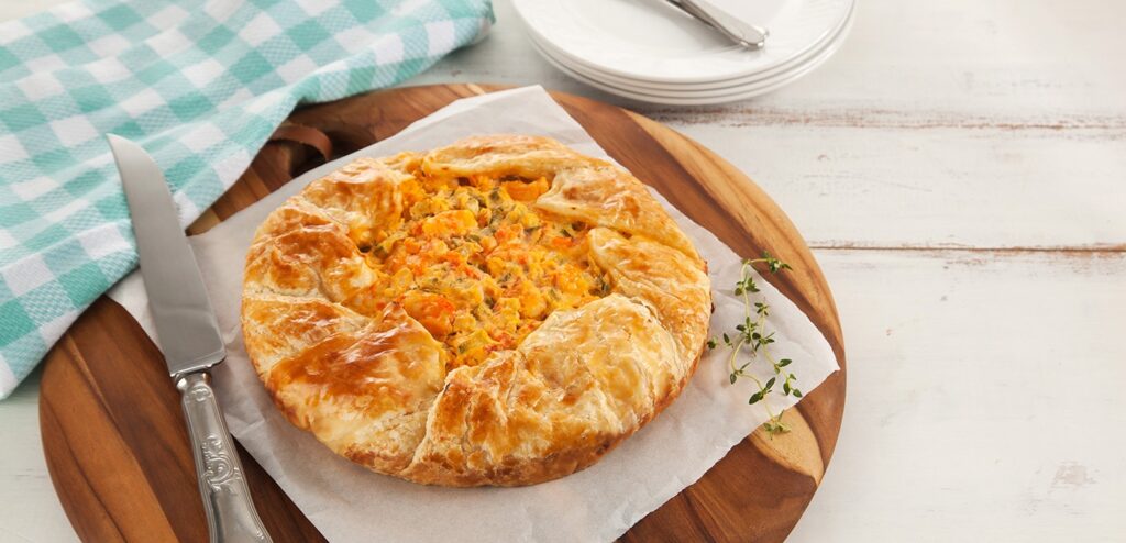 TORTA RÚSTICA DE CAMARÃO