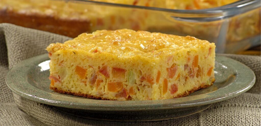 TORTA SUFLÊ DE LEGUMES