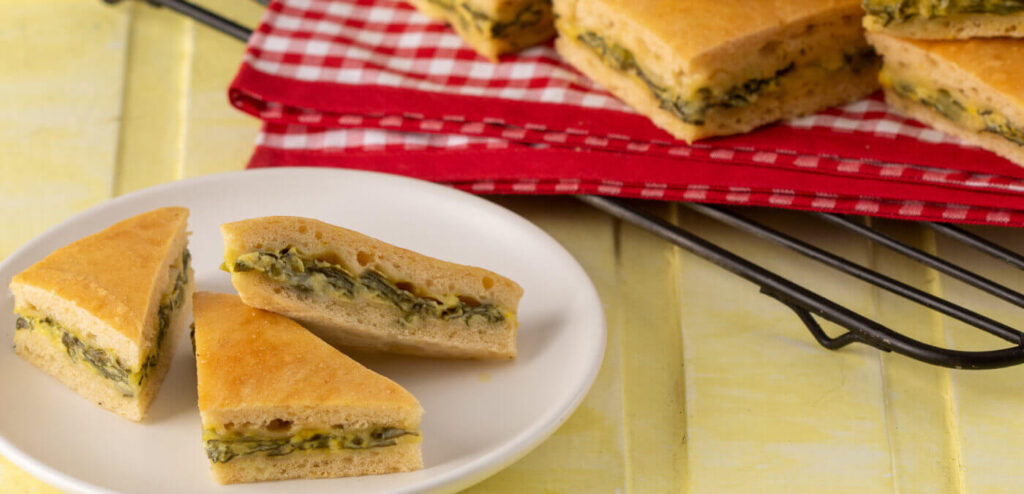 TORTA DE ESPINAFRE COM QUEIJO