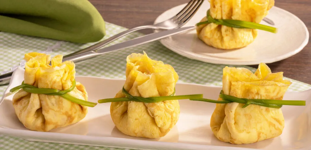 TROUXINHAS RECHEADAS DE FRANGO