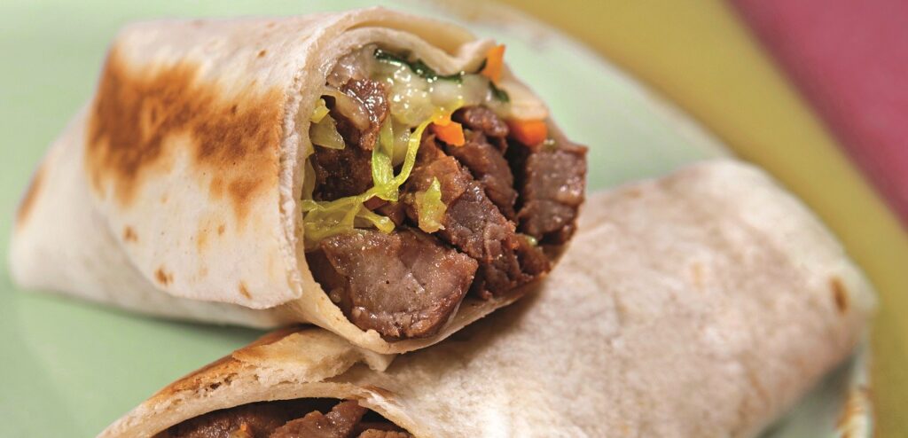 WRAP DE CARNE