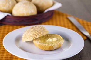 Pão fácil de air fryer