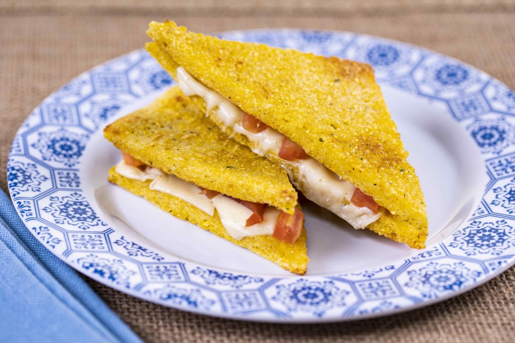 SANDUÍCHE DE CUSCUZ NO MICRO-ONDAS