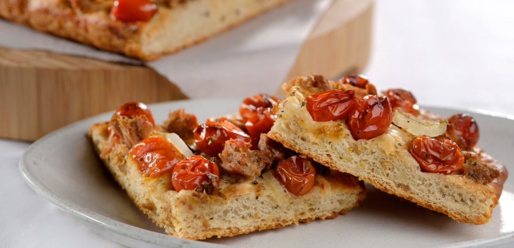 FOCACCIA DE ATUM COM HONDASHI®