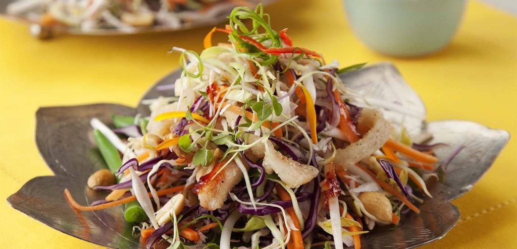 SALADA CROCANTE DE VEGETAIS, LULA E HONDASHI®