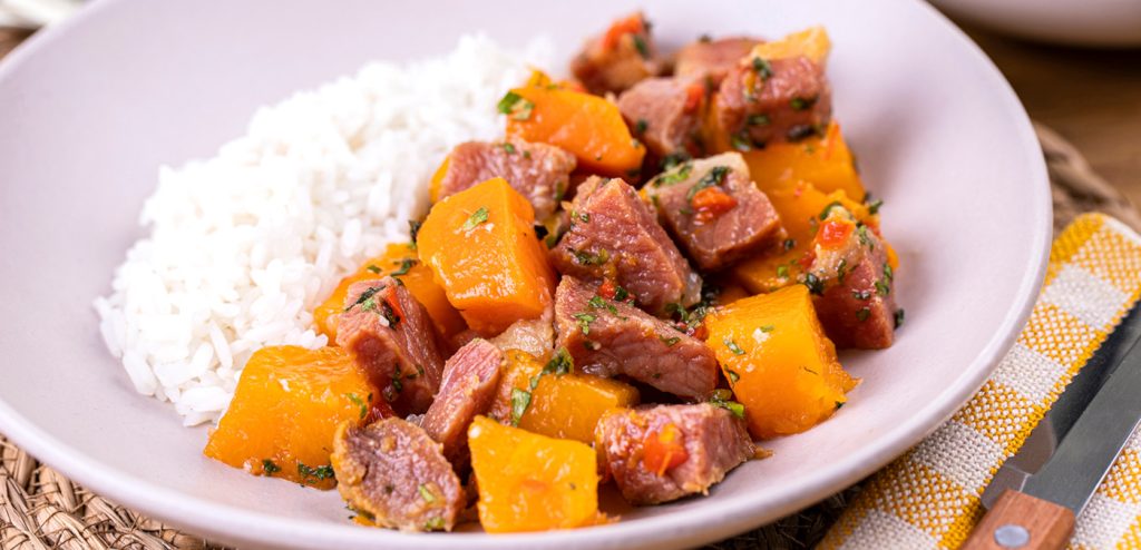 CARNE-SECA COM ABÓBORA