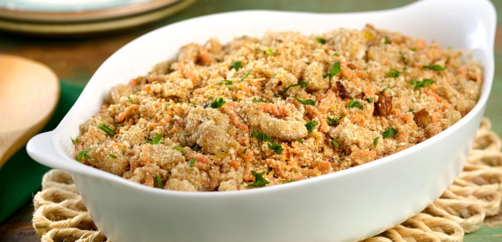 FAROFA COM CASCA DE BANANA