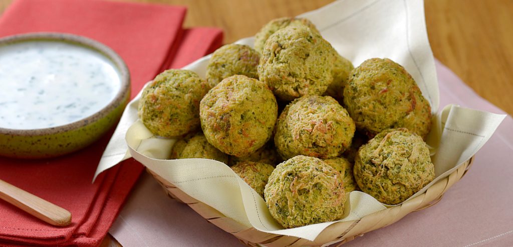 BOLINHOS DE BRÓCOLIS