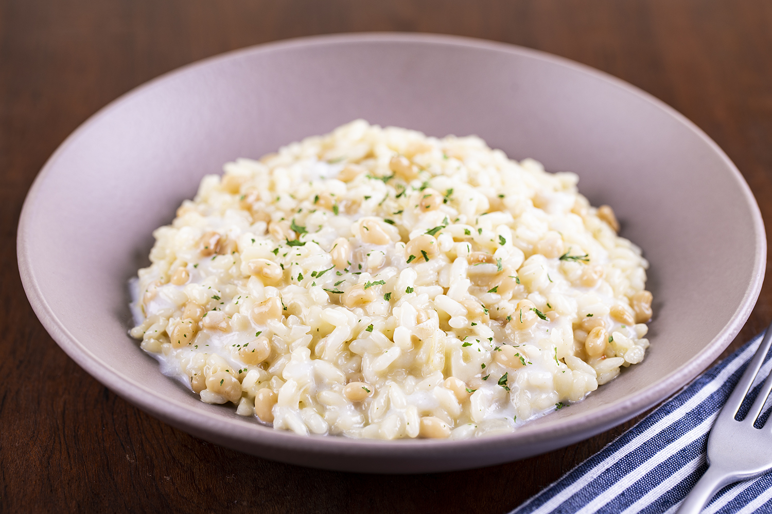 RISOTO COM FEIJÃO MANTEIGUINHA