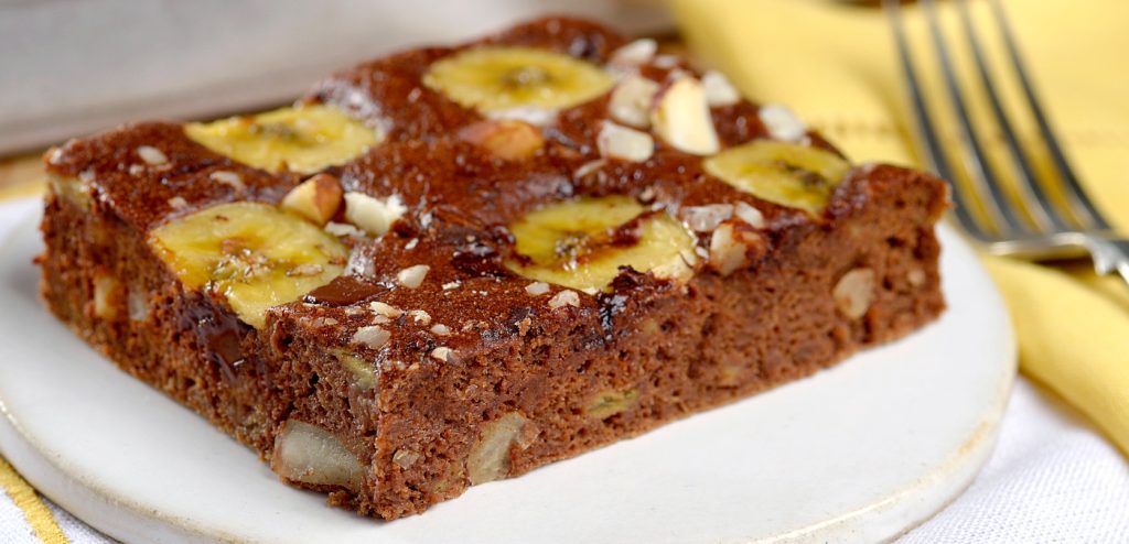 BOLINHO DE CACAU COM AVEIA