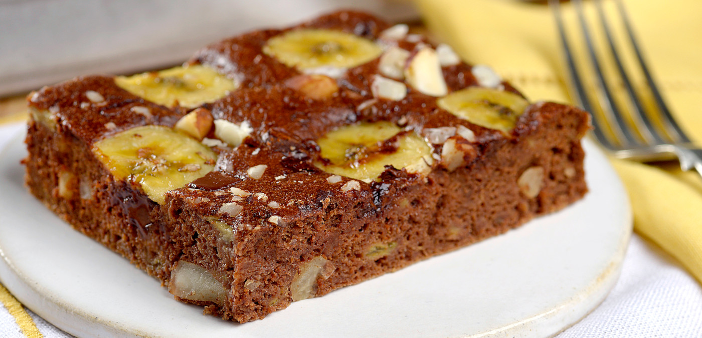 BOLINHO DE CACAU COM AVEIA