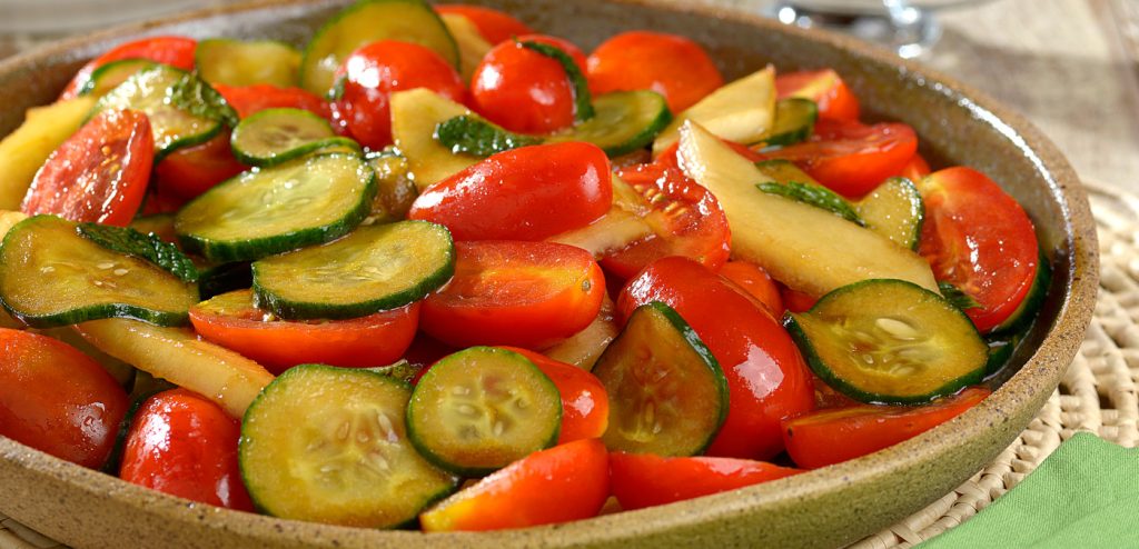 SALADA AGRIDOCE COM MELÃO
