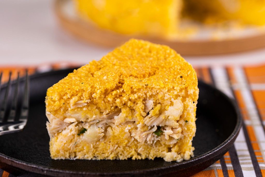 TORTA DE CUSCUZ NA AIR FRYER