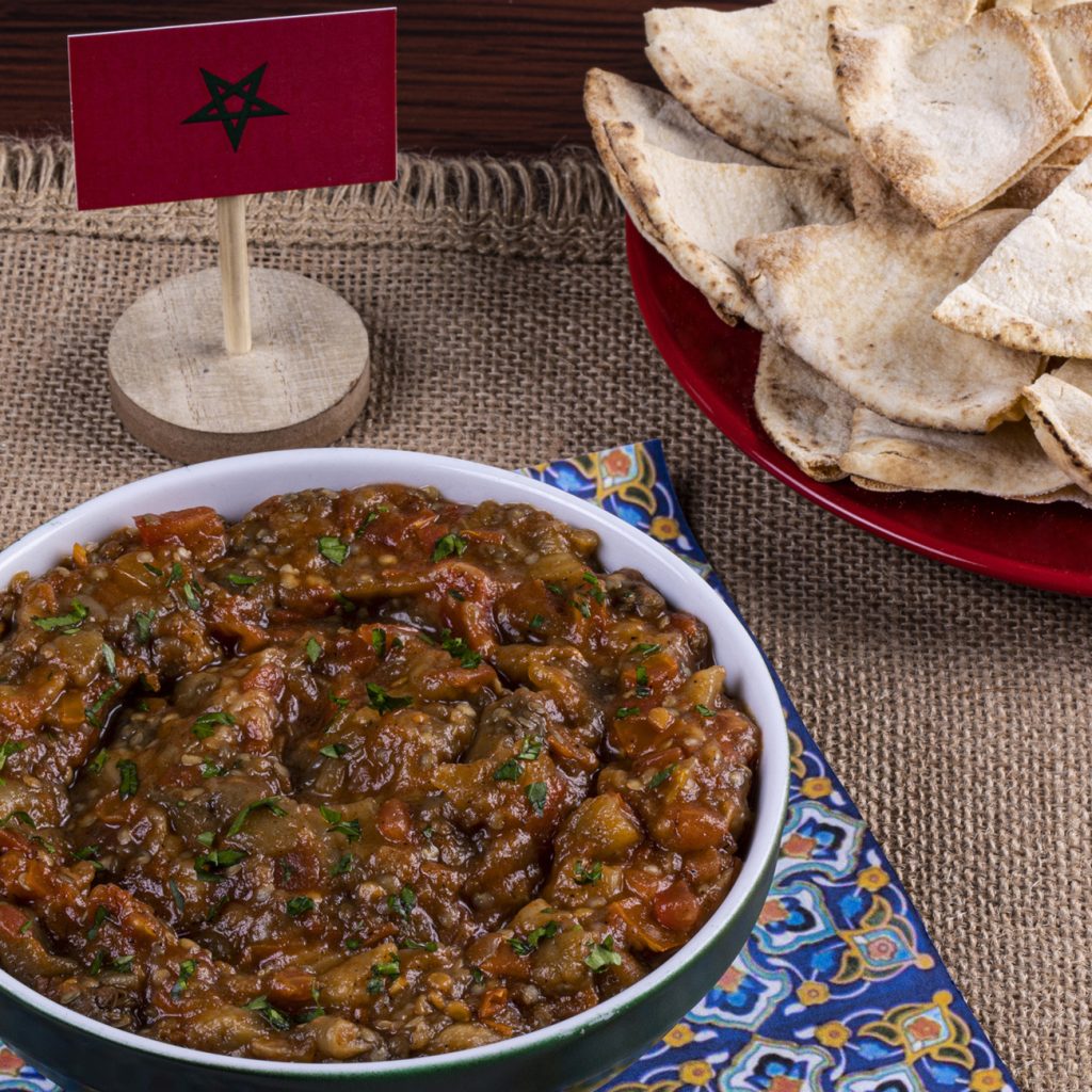 PASTA DE BERINJELA MARROQUINA (ZAALOUK)