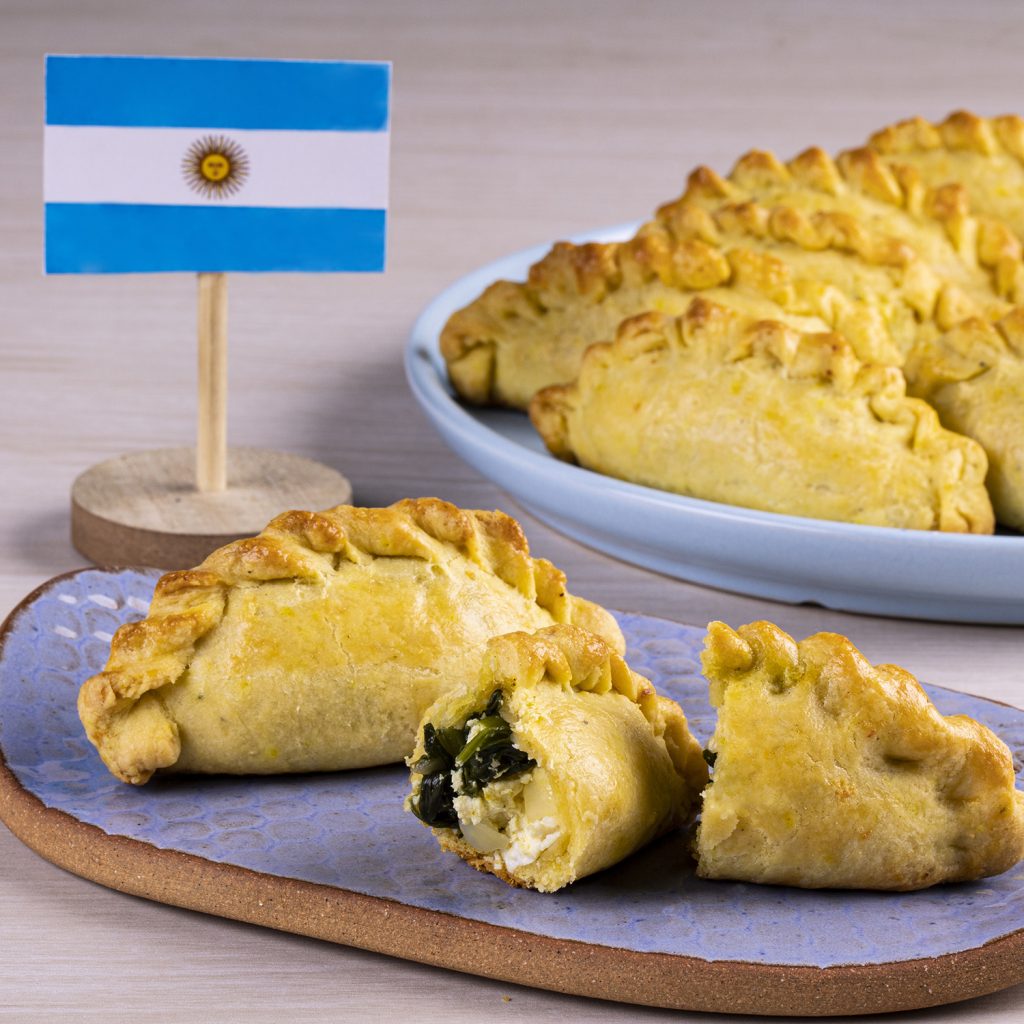 EMPANADA DE ESPINAFRE COM RICOTA