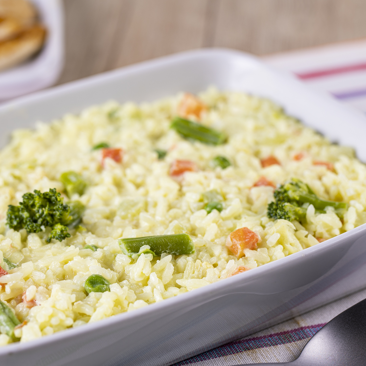 ARROZ À PRIMAVERA CREMOSO