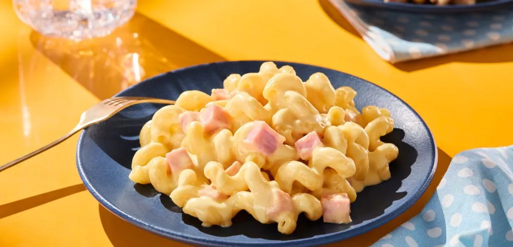 MACARRÃO SABOR CHEDDAR COM BACON